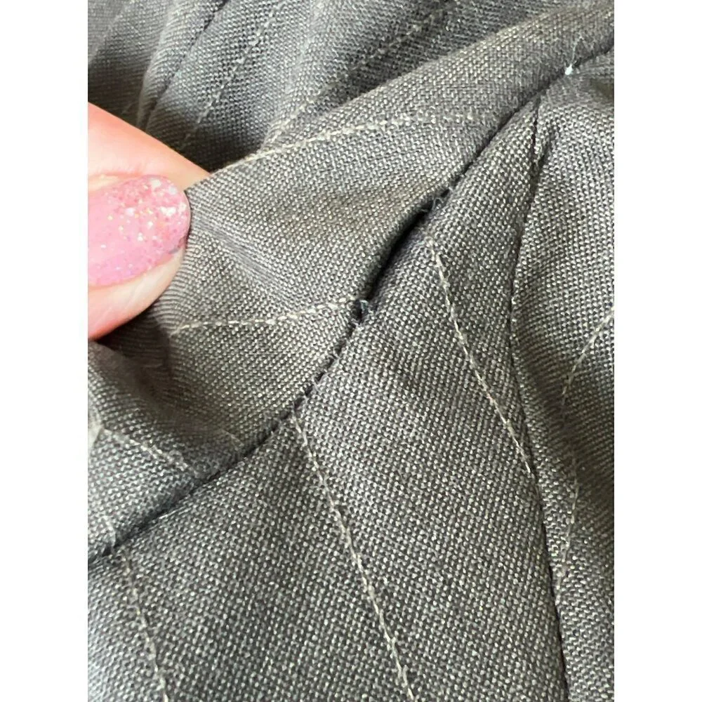 OLEG CASSINI 2pc Men's Wool Suit Brown Pinstripe Size 40R